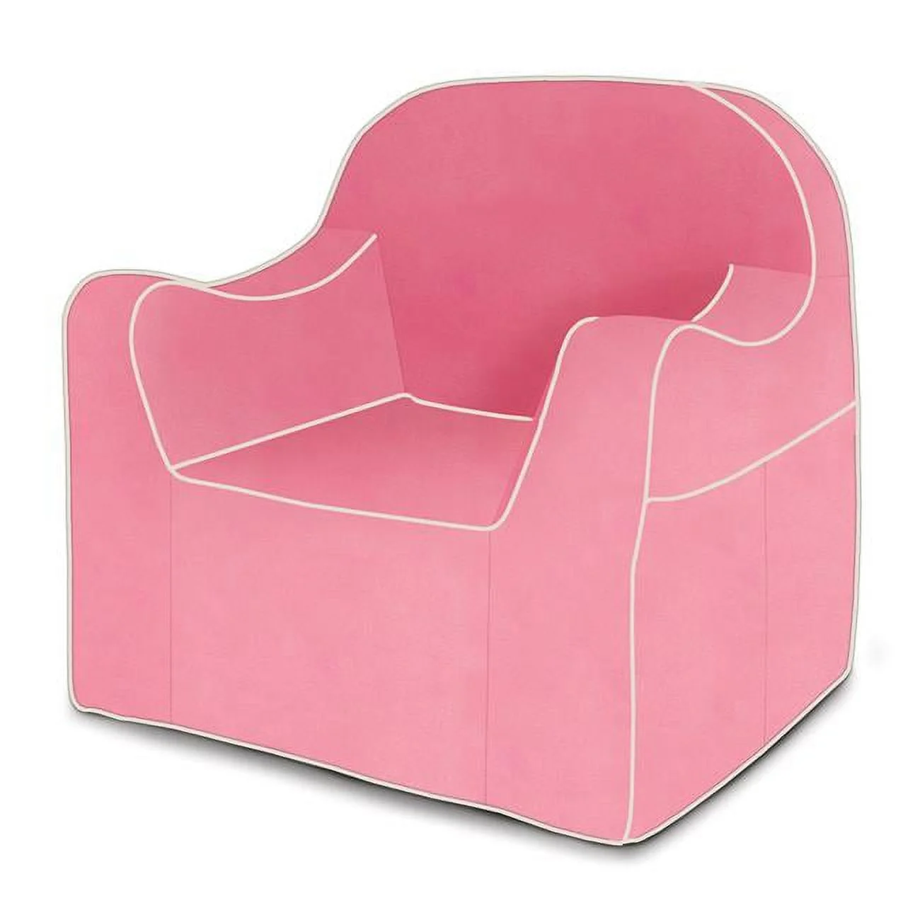 P'kolino Club Chair, Pink and White