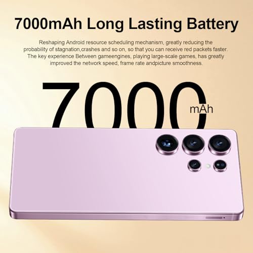 I25 Ultra Unlocked Android Phone 6.99" AMOLED 7000mAh Long-Lasting | Snapdragon 8 Gen3 | 8GB RAM+256GB | 68MP+108MP Pro Camera | Face Unlock + Stylus | Android 14 System (Blue)