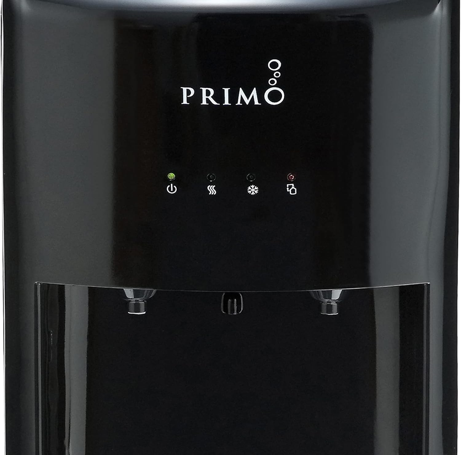 Primo Bottom-Loading Water Dispenser - 2 Temp (Hot-Cold) Water Cooler Water Dispenser for 5 Gallon Bottle w/Child-Resistant Safety Feature, Black
