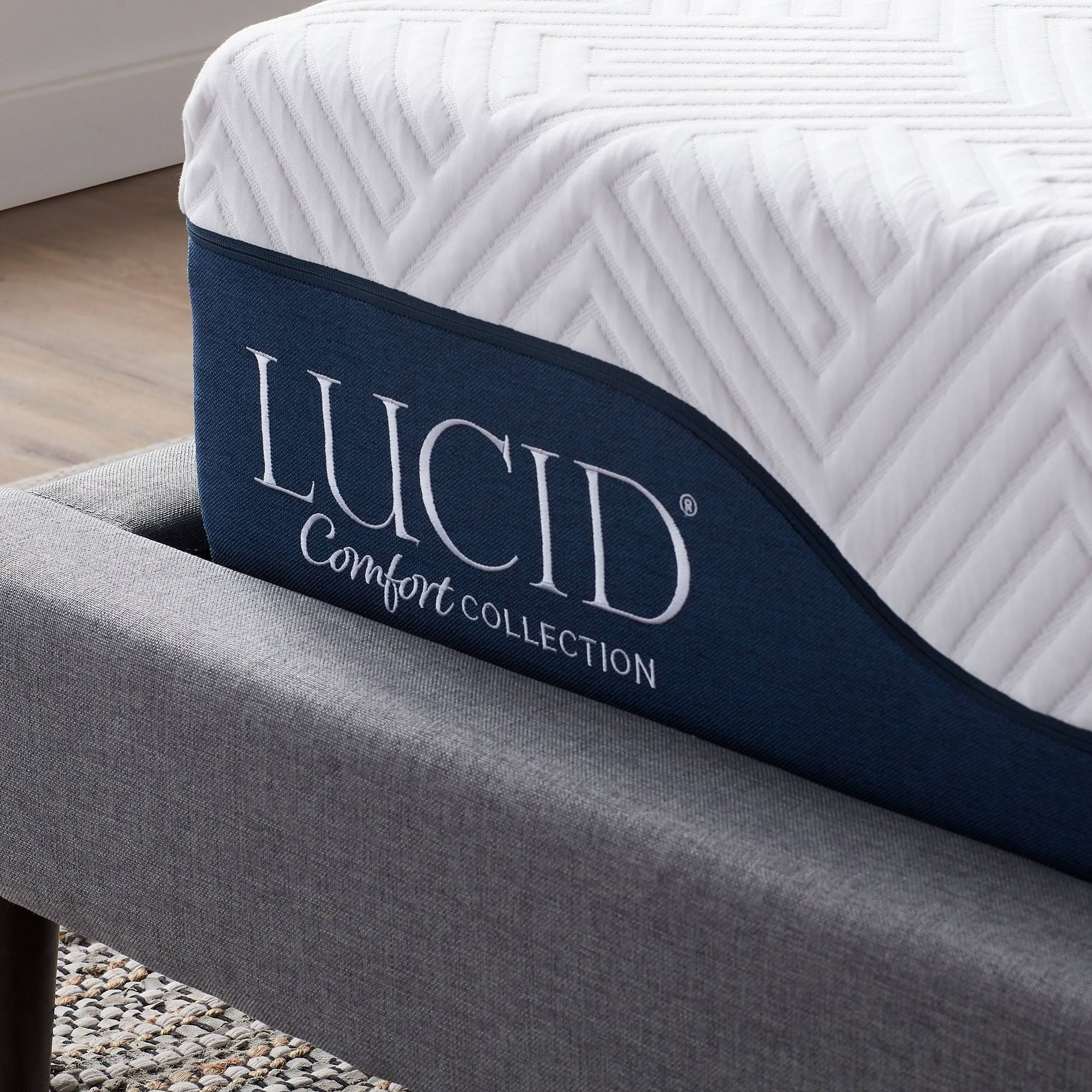 LUCID Comfort Collection 10x22 Gel Hybrid Full Mattress