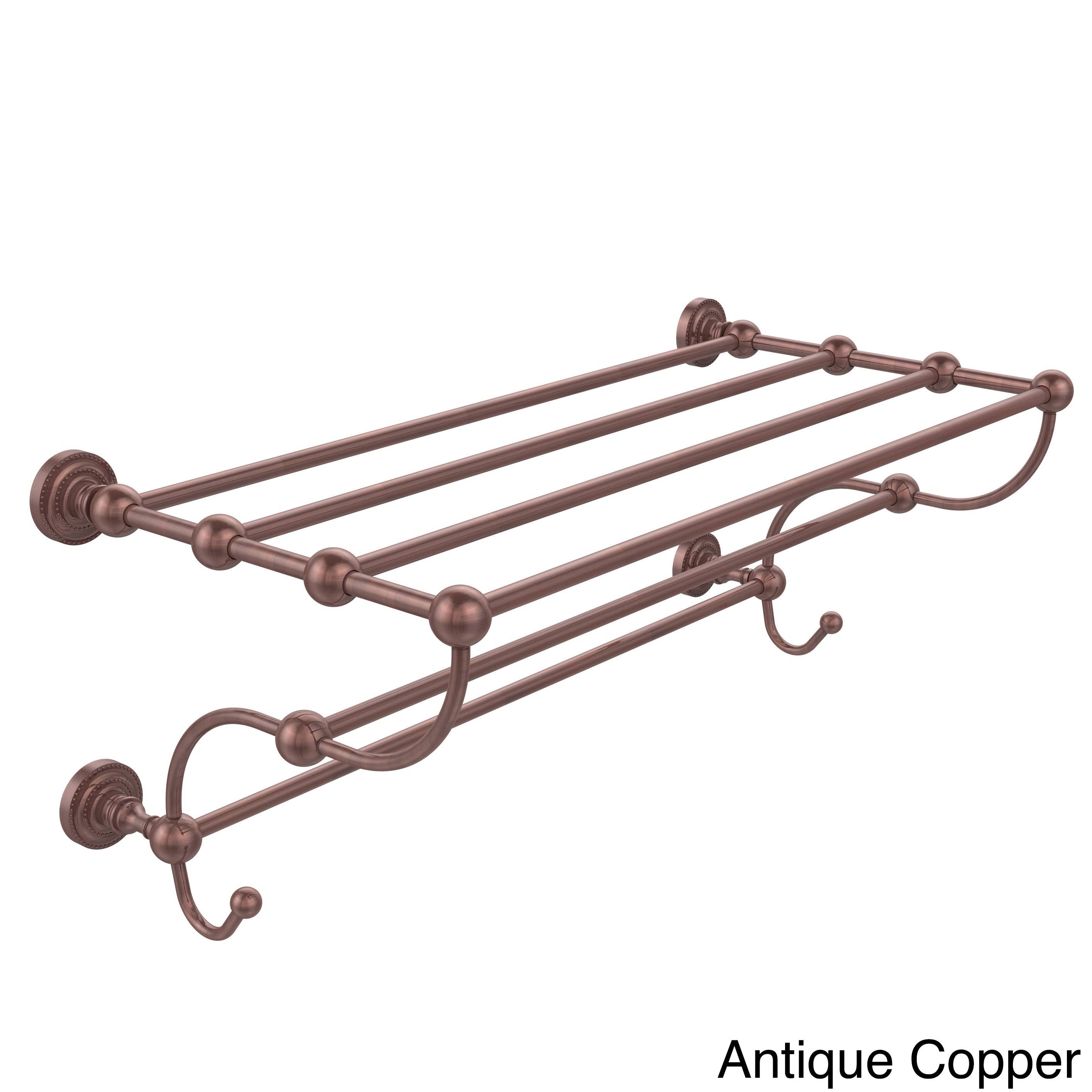Allied Brass Dottingham Collection 36 inch Train Rack Towel Shelf