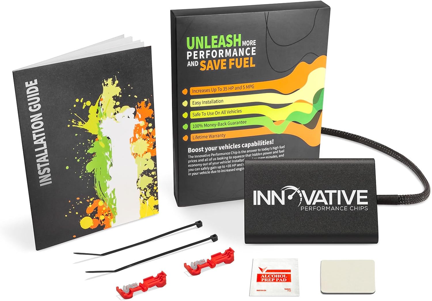 Innovative Performance Chip/Power Programmer compatible with Cadillac XTS 3.6L - Improve Your Fuel Mileage, Save Gas & Gain More MPG, Increase Horsepower & Torque!