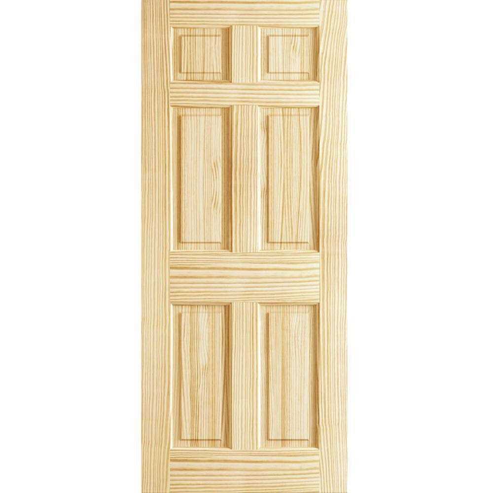 6-Panel Door Solid Pine Kimberly Bay Interior Slab Colonial - Shop Hardware Tools Online Store