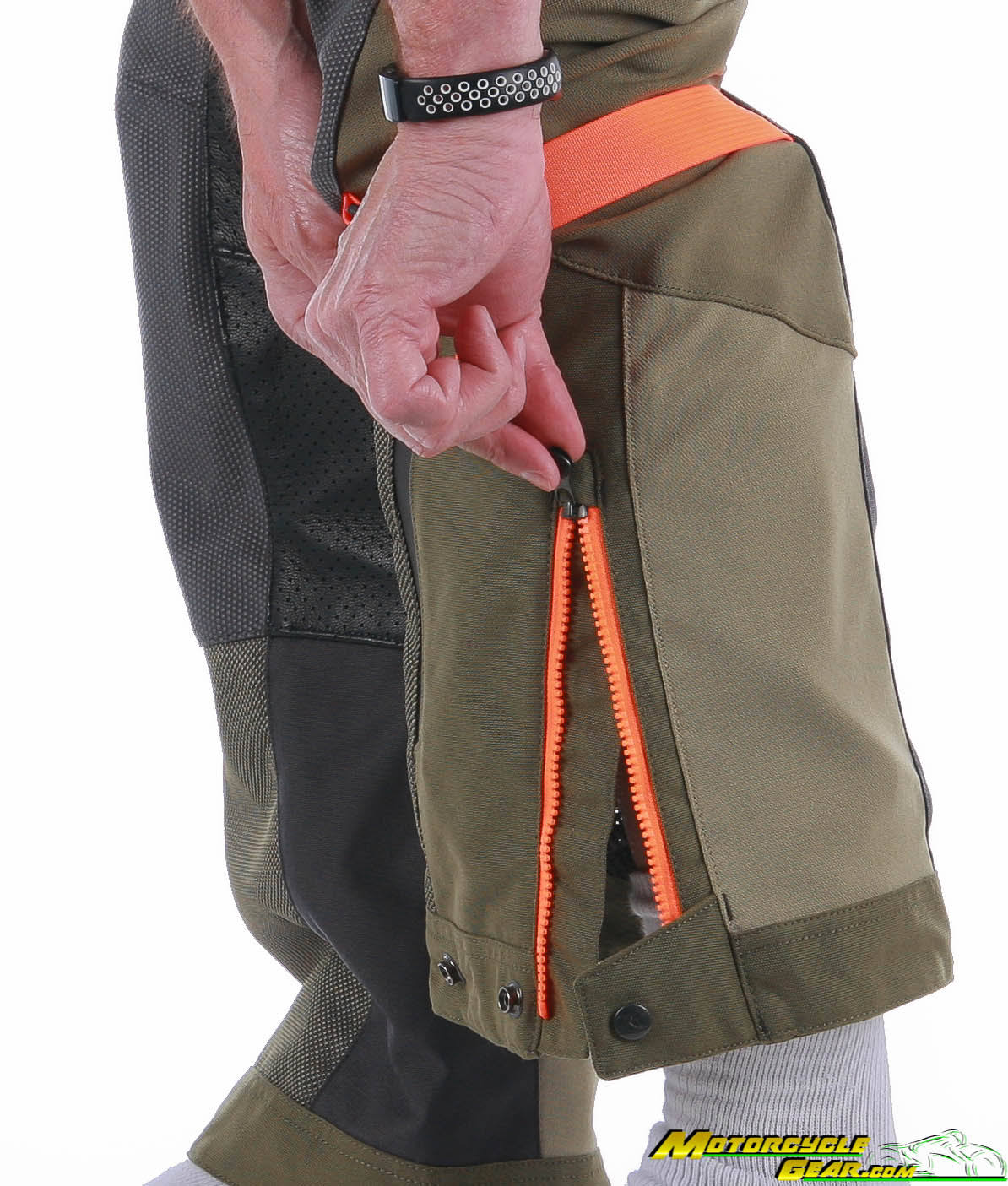 Klim - Baja S4 Pant - Sage - Strike Orange, 30