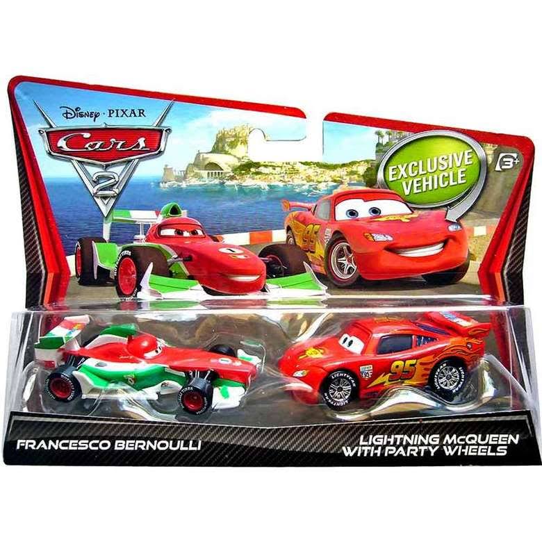 Cars 2 - Francesco Bernoulli and Lightning McQueen /Toys