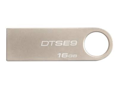 Kingston DataTraveler SE9 - USB flash drive - 16 GB - USB 2.0 - champagne
