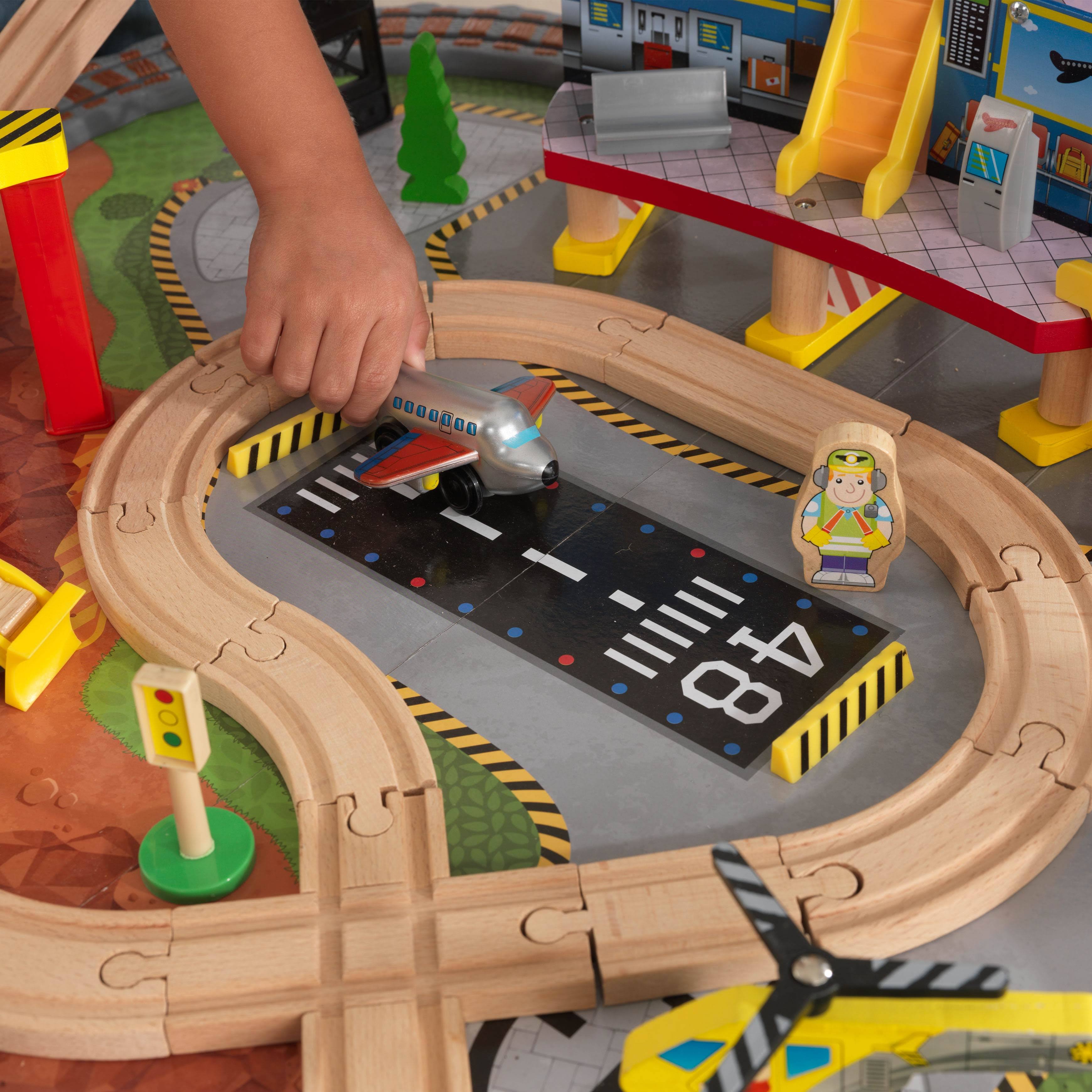 Kidkraft Transportation Station Train Set u0026 Table