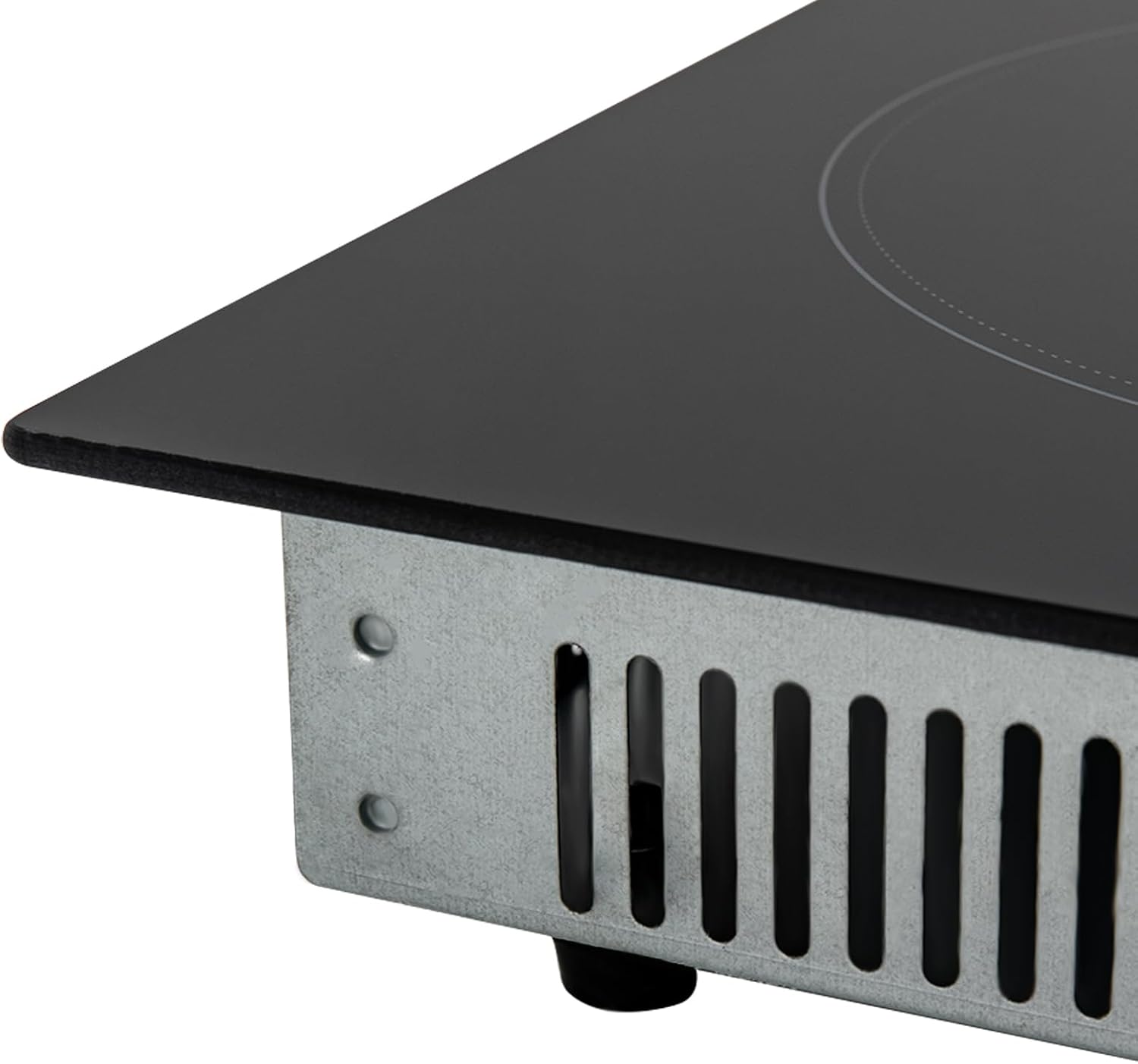 3 Burner Electric Cooktop 110v, 23 Inch Portable Electric Stove Cooktop with LED Display, Child Safety Lock and Timer, 2600W 9 Power Level Electric Ceramic Built-in Cooktop (No Plug)