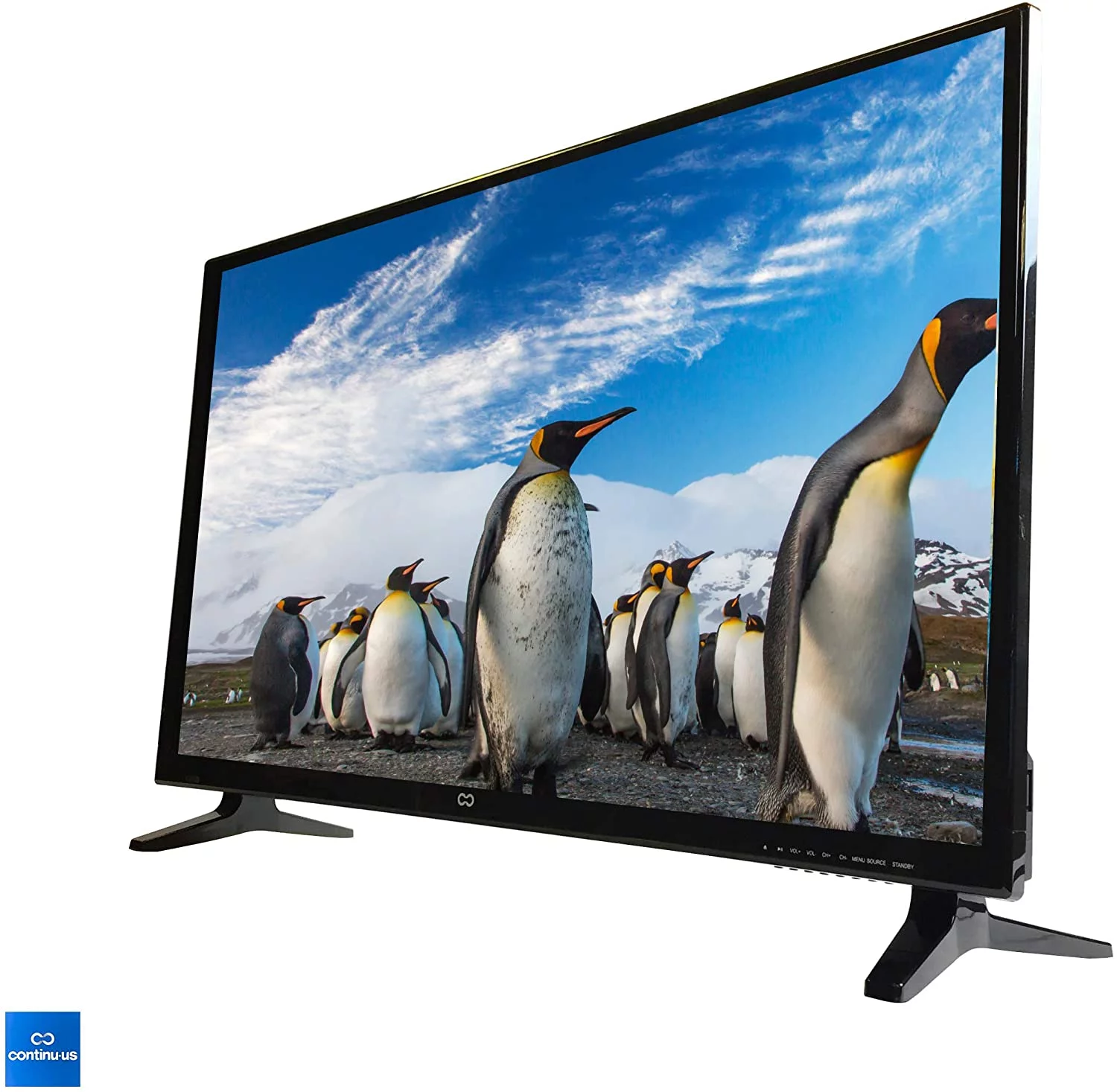 CONTINU.US 32” LED HDTV | CT-3270 HDTV 720p 60Hz LED, Television/Lightweight and Slim Design, HDMI/USB/VGA Inputs with Full Function Remote