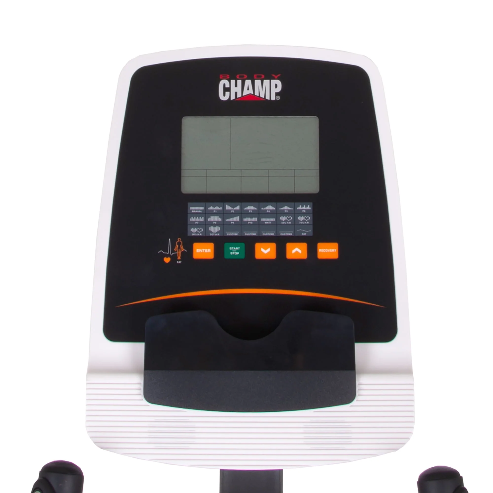 Body Champ 3-in-1 Trio Trainer, Elliptical, Upright, Recumbent Exercise Bike, 12.5 Stride Length, Heart Rate Monitor, Max. Weight 250 lbs.