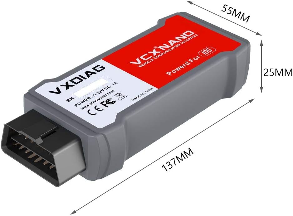 VXDIAG VCX Nano Compatible for Ford/Mazda 2 in 1 Diagnostic and Programming Tool