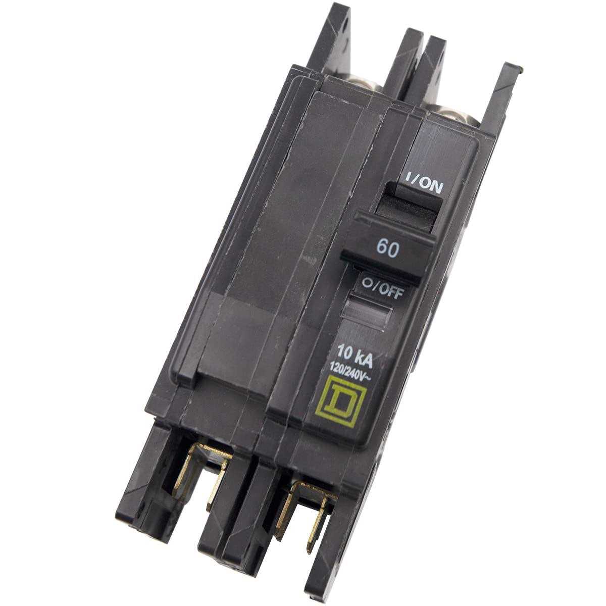 Supplying Demand 425097 QOU260 Circuit Breaker 230V 60A 2-Pole DIN Rail Mounting - Shop Hardware Tools Online Store