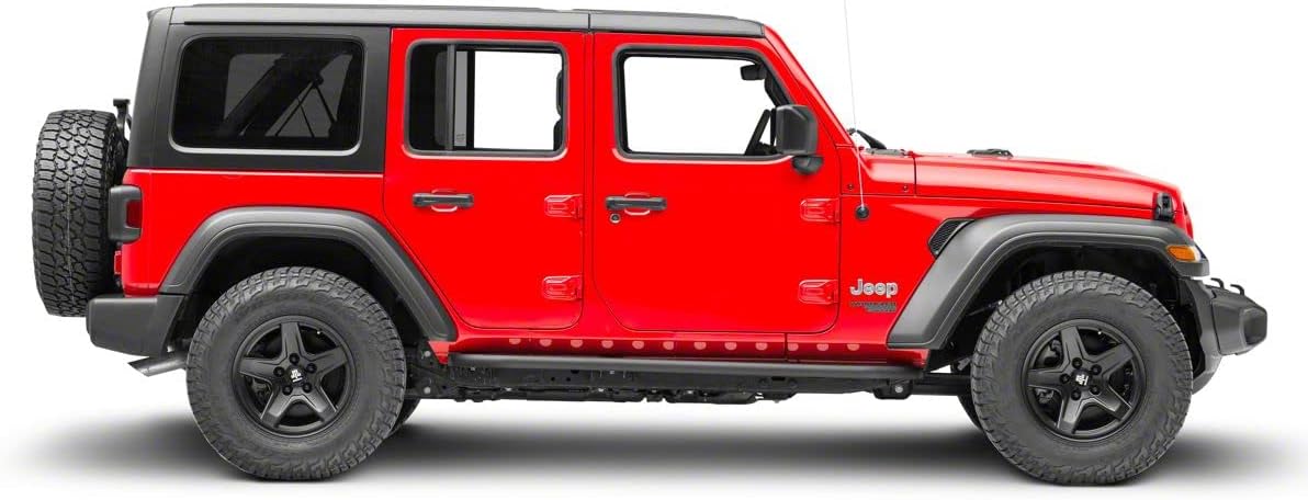 Barricade Tubular Rock Sliders Compatible with 18-22 Jeep Wrangler JL 4-Door