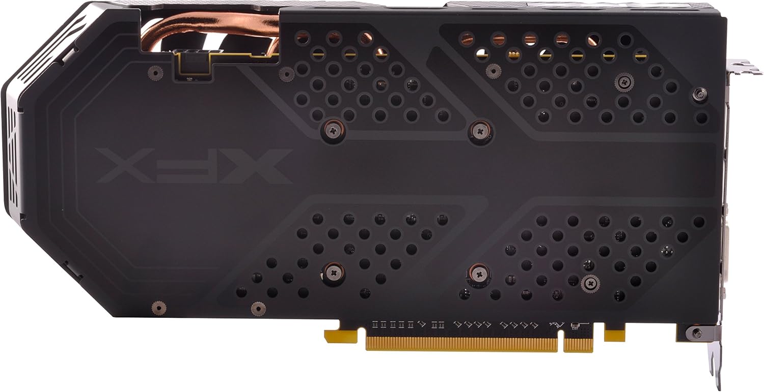 XFX Radeon RX 580 GTS Black Edition 1405MHz OC+, 8gb 256bit GDDR5, DX12 VR Ready, Double Dissipation, Dual BIOS, 3xDP HDMI DVI, PCI-E AMD Graphics Card (RX-580P828D6)