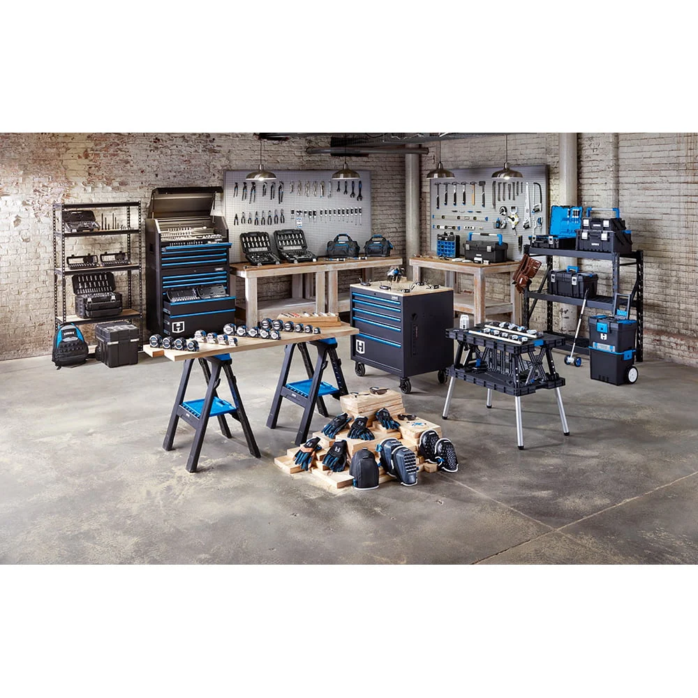 HART Multiple Drive 160-Piece Mechanics Tool Set, Chrome Finish