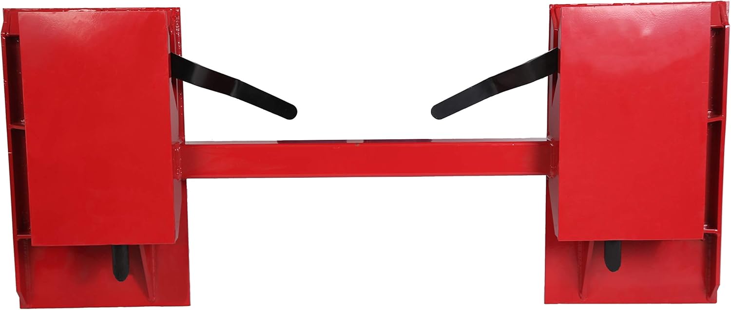 JMTAAT Universal Skid Steer Style Mount Quick Tach Conversion Adapter Plate Bobtach Blank New