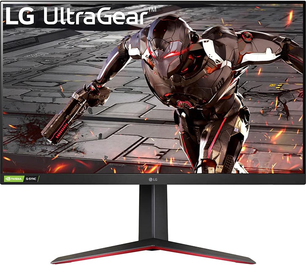 LG 32GN550-B 32" UltraGear FHD 165Hz HDR10 Gaming Monitor with G-SYNC Bundle with 2 YR CPS Enhanced Protection Pack