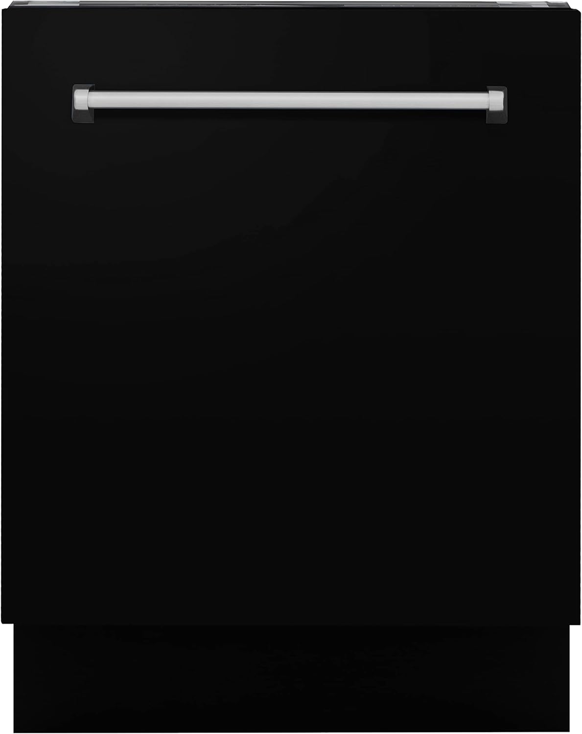 ZLINE 24" Tallac Series 3rd Rack Tall Tub Dishwasher in Black Matte with Stainless Steel Tub, 51dBa (DWV-BLM-24)