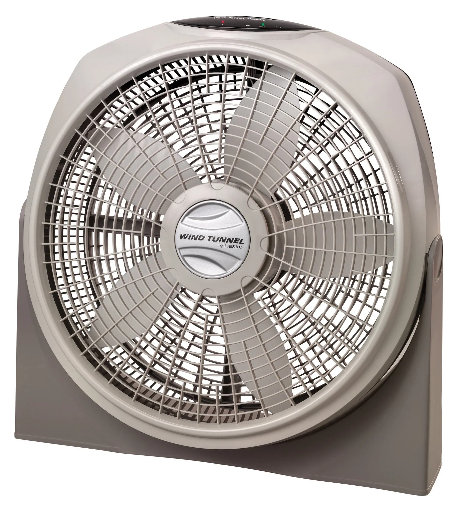 Lasko Wind Tunnel 20 3-Speed Floor Fan with Remote Control, 24 Height, Gray, A20700, New