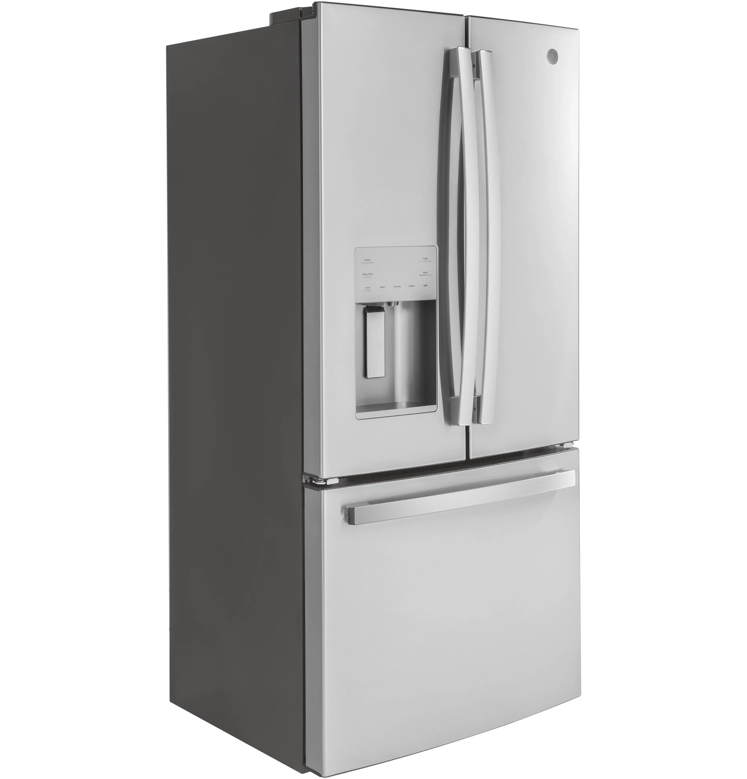 GE APPLIANCES GYE18JYLFS  FRENCH DOOR FREESTANDING REFRIGERATOR Stainless Steel