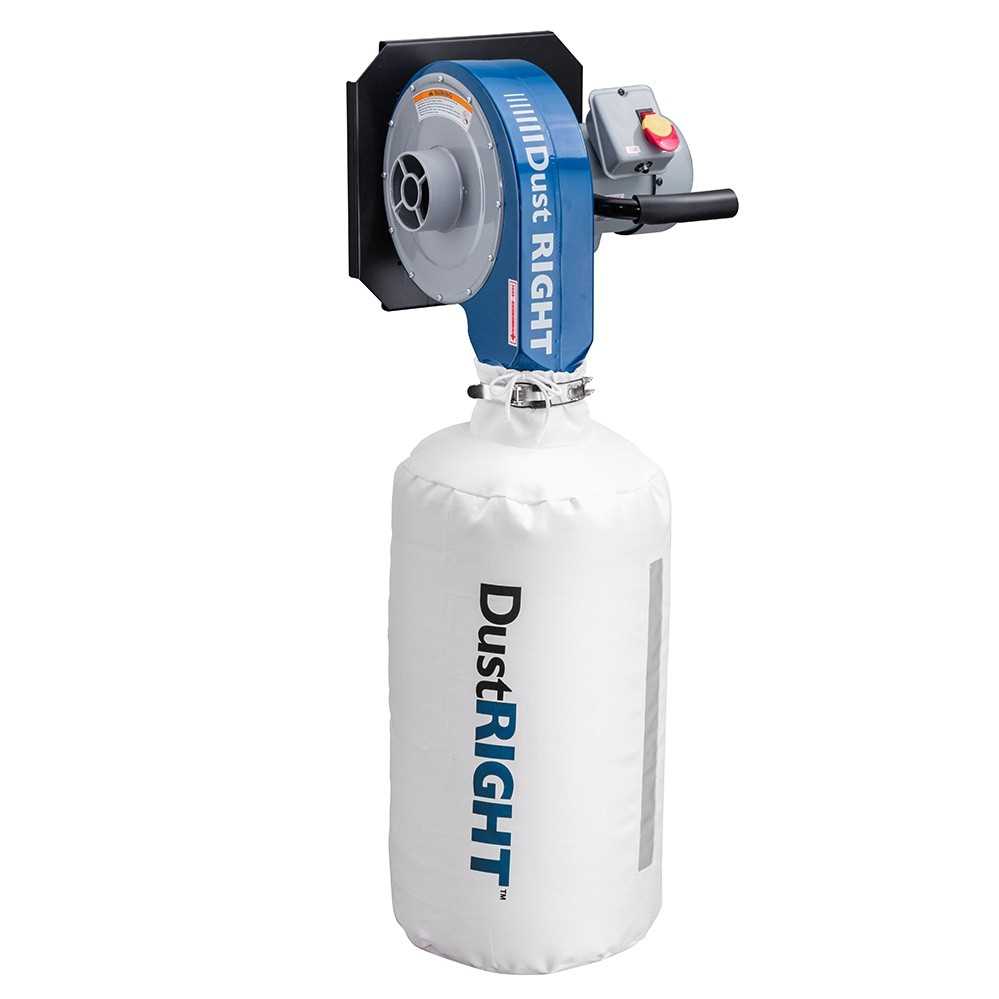Dust Right Wall-Mount Dust Collector, 650 CFM By Rockler - Shop Hardware Tools Online Store