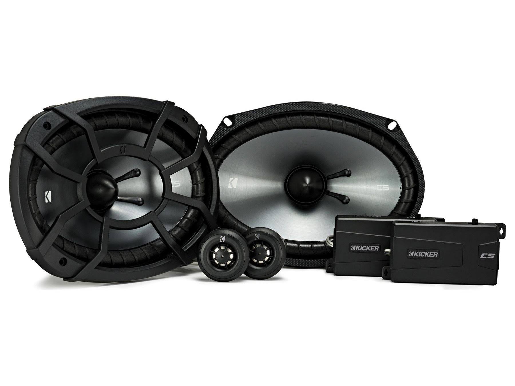 Kicker CS Series 6 x 9 2-Way Car Speakers with Polypropylene