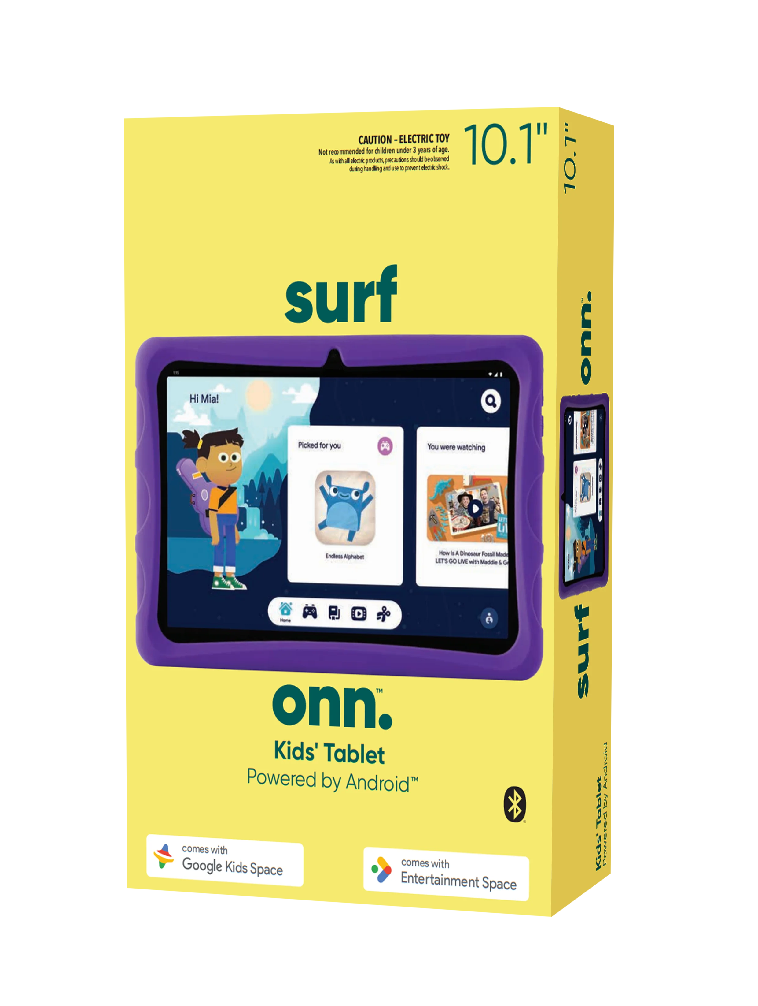 onn. 10.1" Kids Tablet, 32GB (2022 Model) - Violet