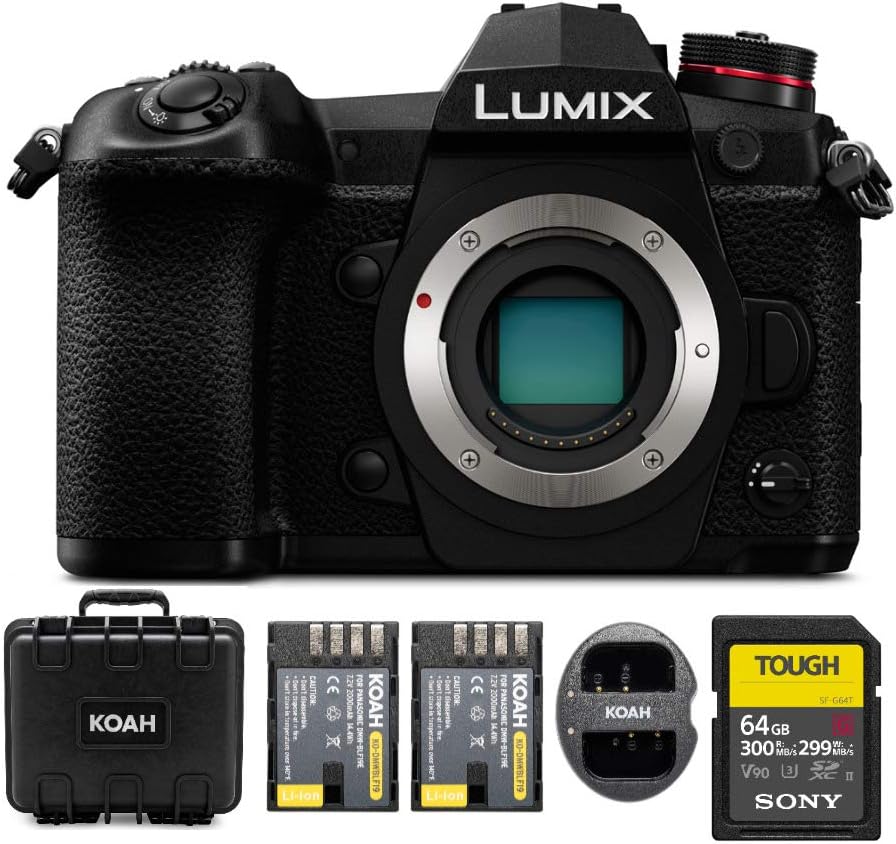 Panasonic Lumix Mirrorless Micro 4/3 Digital Camera (Body)-&-Accessory-Kit