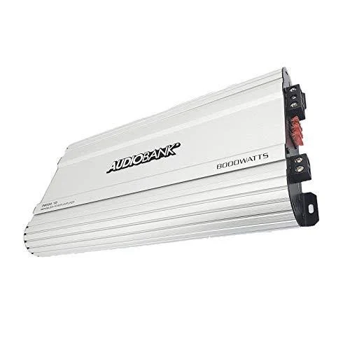 Audiobank P8001 Monoblock 8000 Watts Amp Class D 1ohm Car Audio Stereo Amplifier