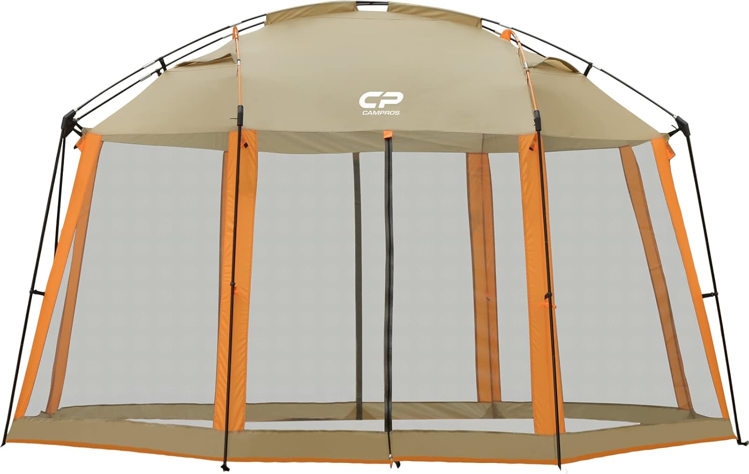 CAMPROS CP Screen House Room 13 x 13 Ft Screened Mesh Net Wall Canopy Tent Camping Tent Screen Shelter Gazebos for Patios Outdoor Camping Activities