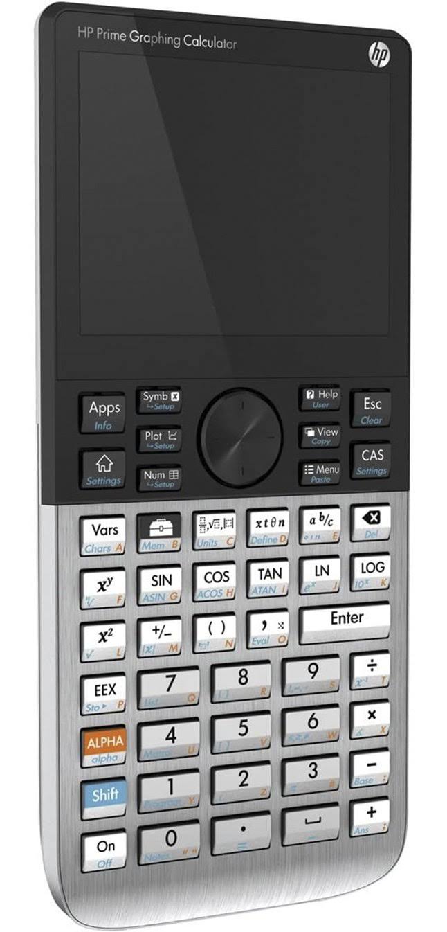 HP - Prime Handheld Graphing Calculator - Black
