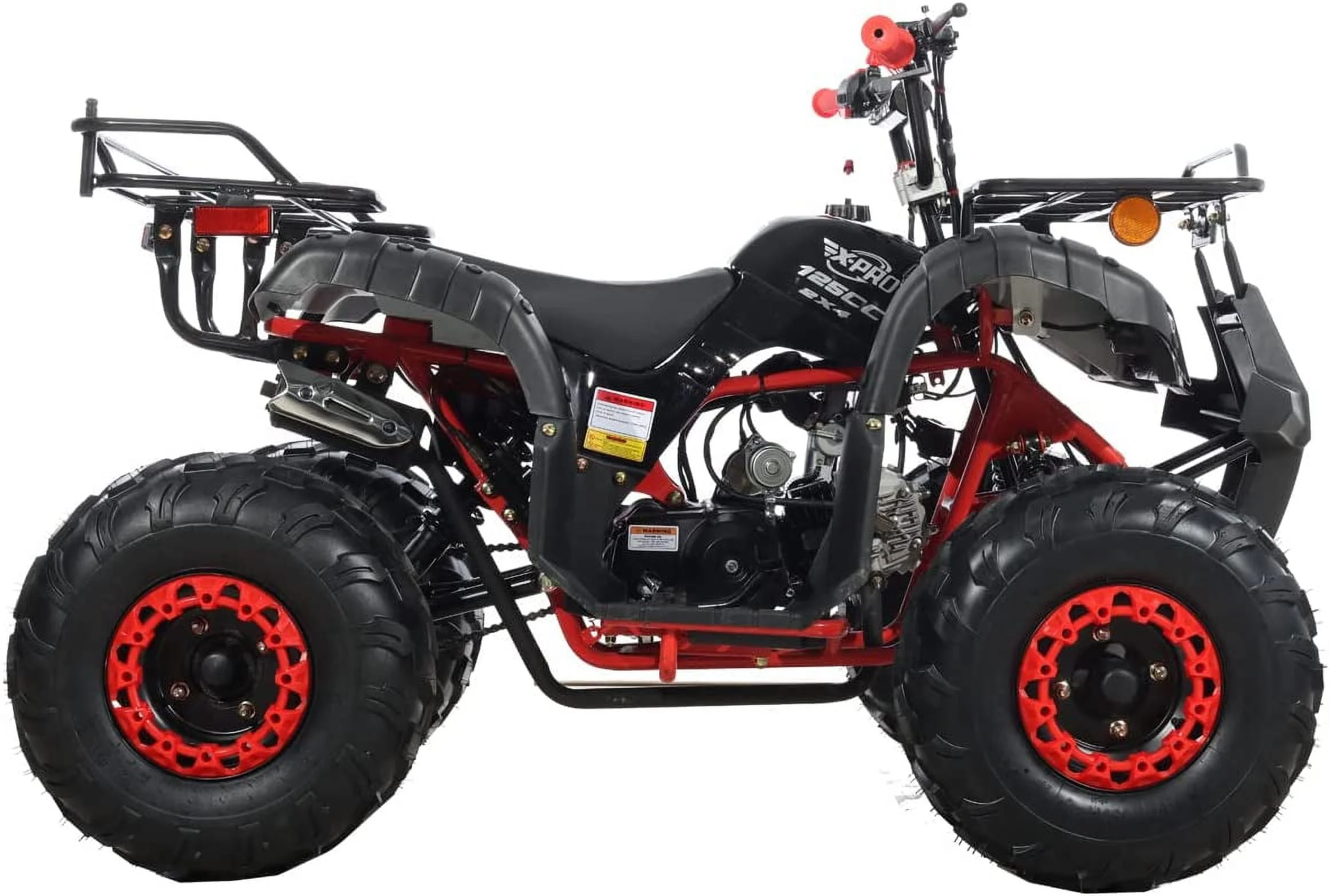 X-Pro Brand New 125cc Gas ATV, Automatic Transmission w/Reverse Remote Control Big 19/18 Tires