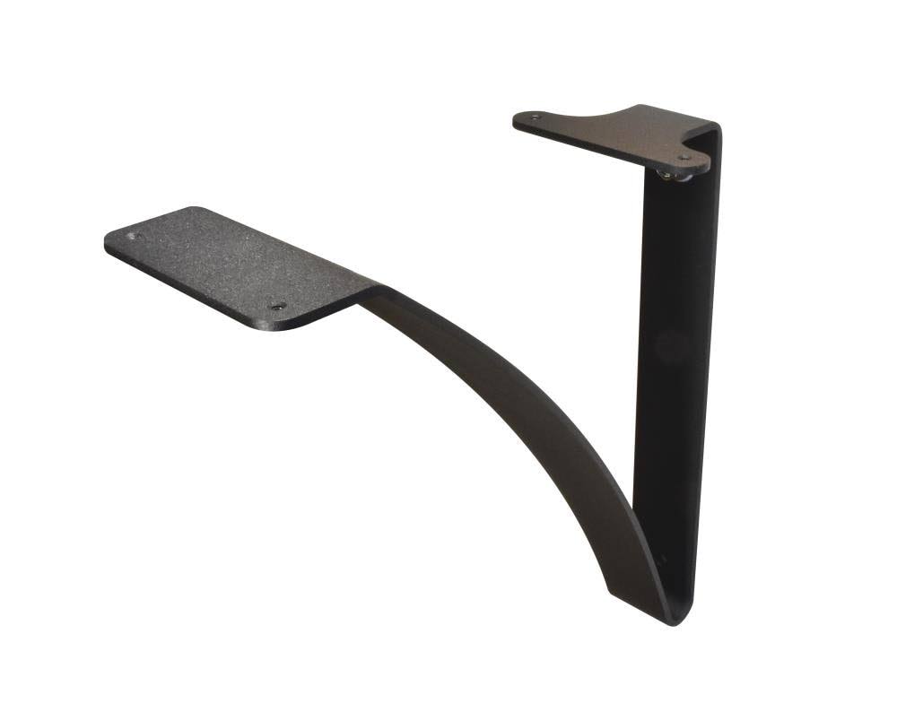 Spira Mailbox Post BRACKET, Black