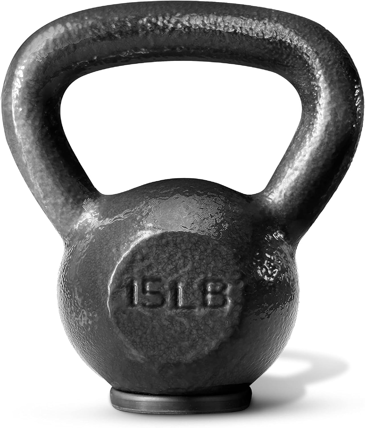 Yes4All Solid/Protective Rubber Base Cast Iron Kettlebell Weights – Great for Full Body Workout and Strength Training and 10-40lbs Adjustable Kettlebell Weights Set. Pack of 2