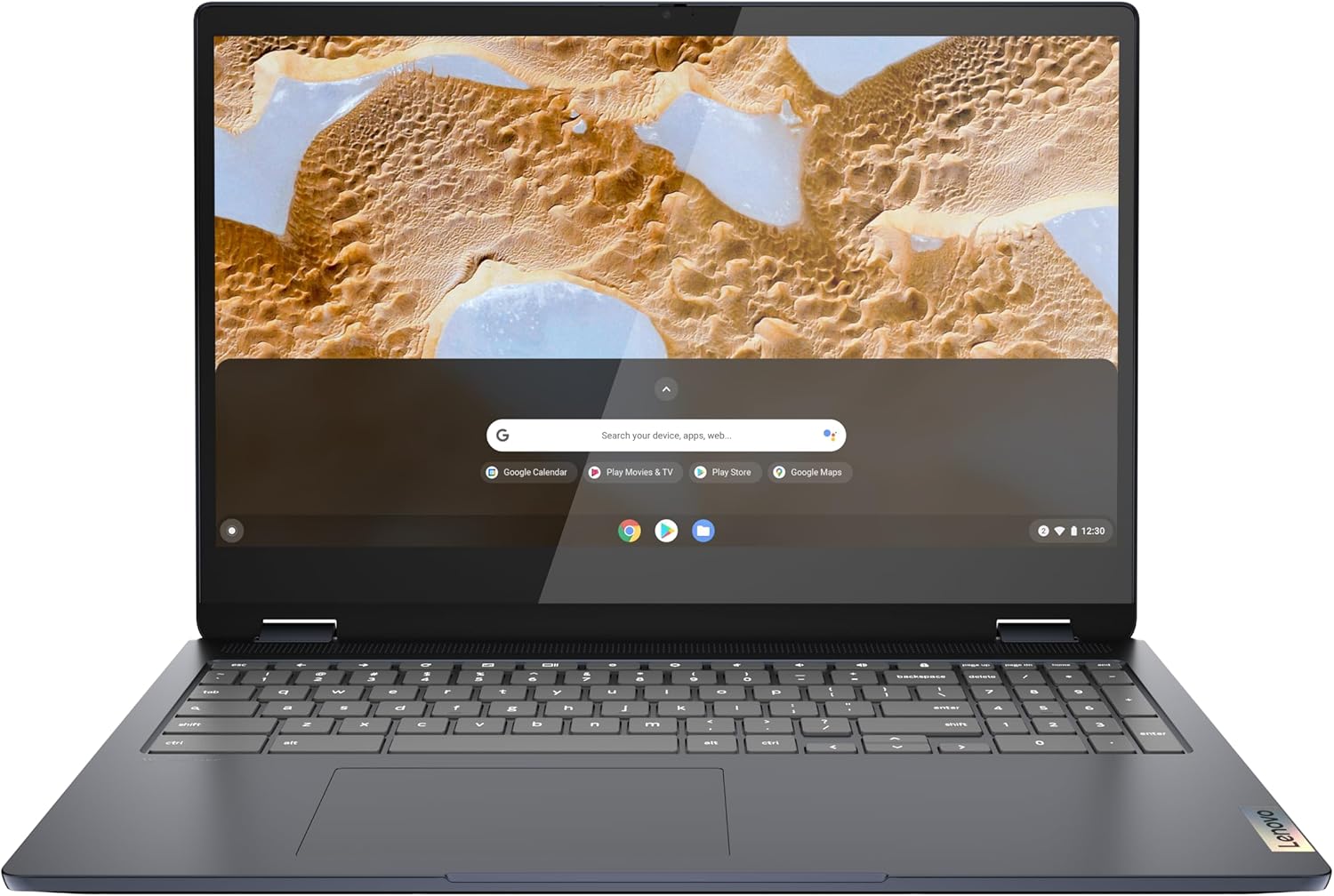 Lenovo IdeaPad Flex 3i Chromebook Laptop, Intel® UHD Graphics, 15.6” FHD Display, Intel Pentium N6000, 8GB RAM, 128GB SSD, 1920x1080 px, Touchscreen, Chrome OS, Abyss Blue