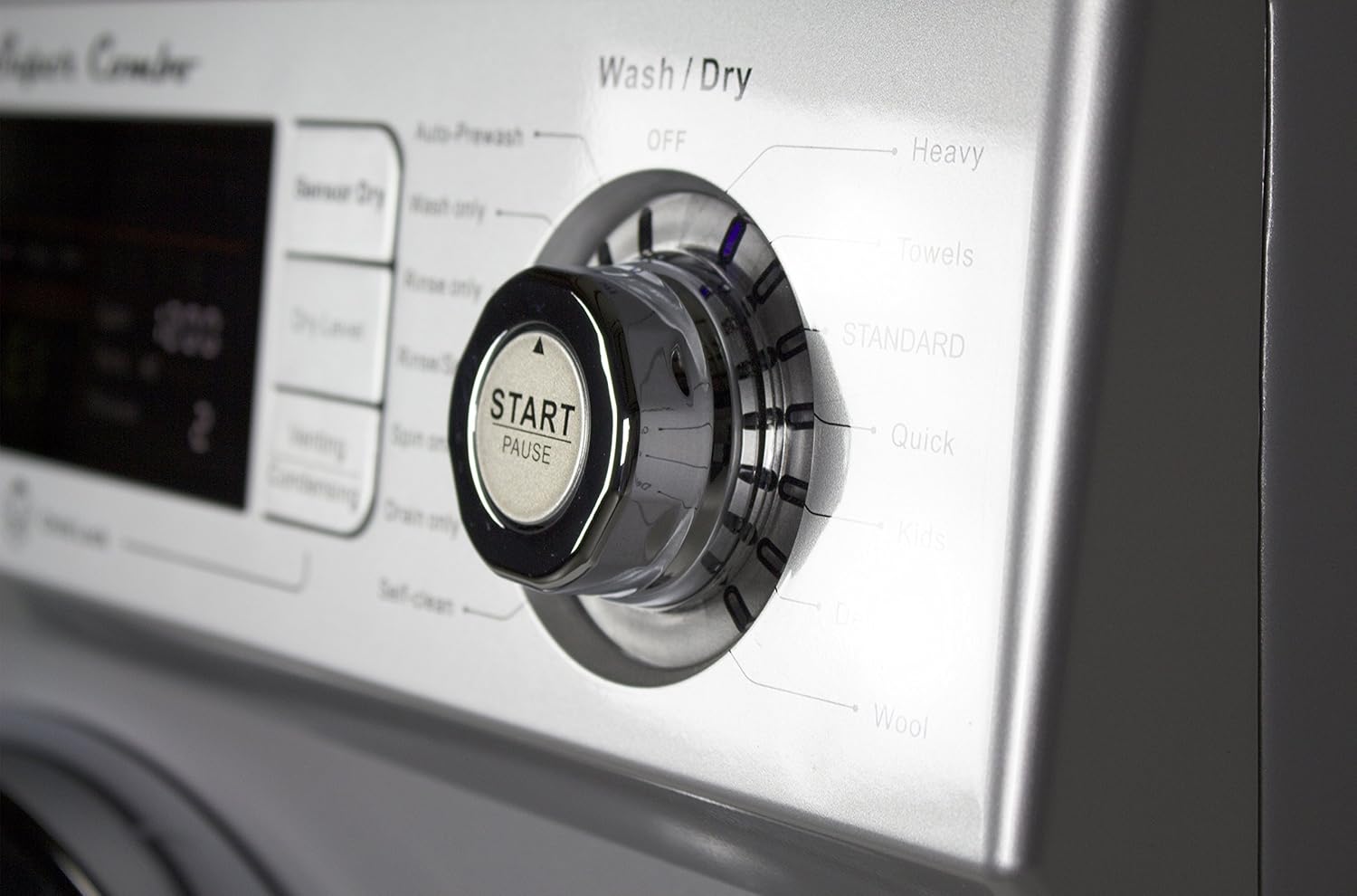 Equator All-in-one Compact Combo Washer Dryer 1200 RPM spin, Auto water level, Sensor Dry Optional Venting/Condensing in Silver; 2016 Model