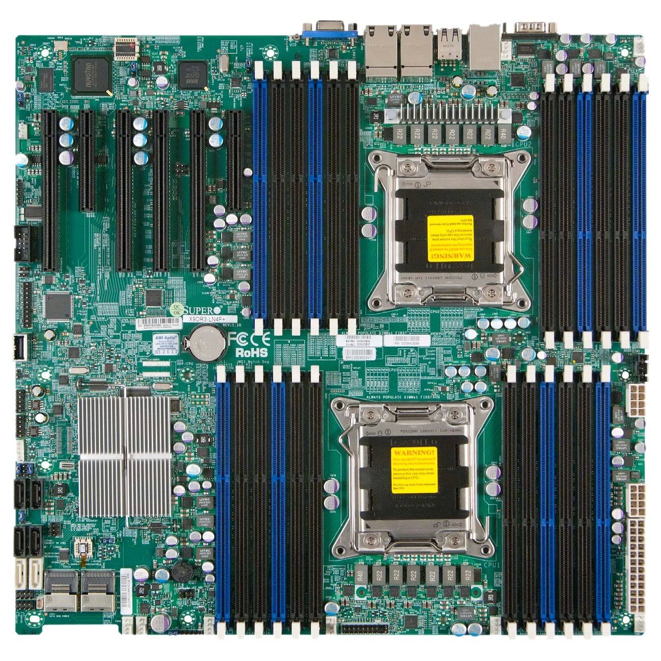 Supermicro Server Motherboard MBD-X9DRI-LN4F+-O
