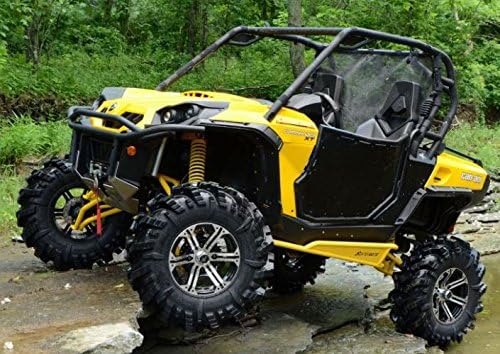 SuperATV Intimidator UTV / ATV Mud Tire for RZR, X3, General, Maverick, Ranger, Rock & All Terrain UTV Mud Tire | 36x10.5-18 | 2" Tread Depth | 6 Ply Ratings