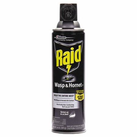 Raid Wasp u0026 Hornet Killer, 14oz Aerosol (SJN668006)