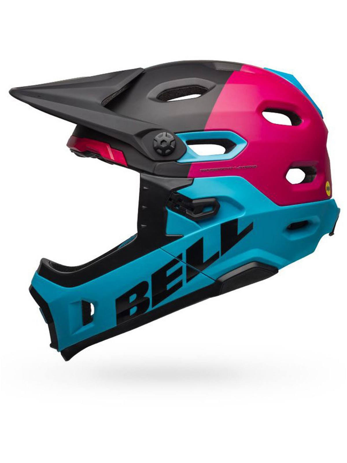 Bell Super DH MIPS Helmet Black Pink Blue M
