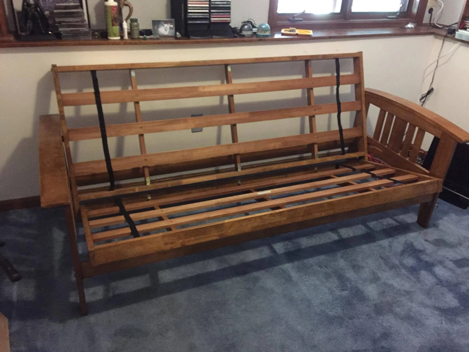 Nirvana Futons Westfield Wood Futon Frame - Full Size