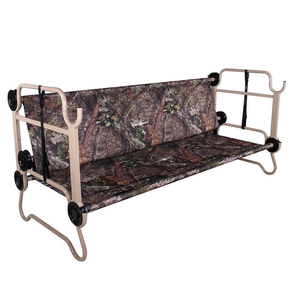 Large Disc-O-Bed Cam-O-Bunk with Organizers Mossy Oak