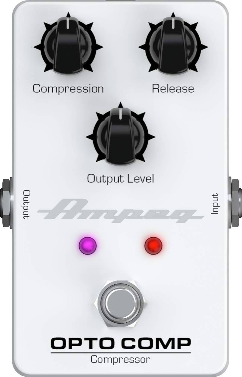 Ampeg Opto Comp Analog Optical Compressor Pedal