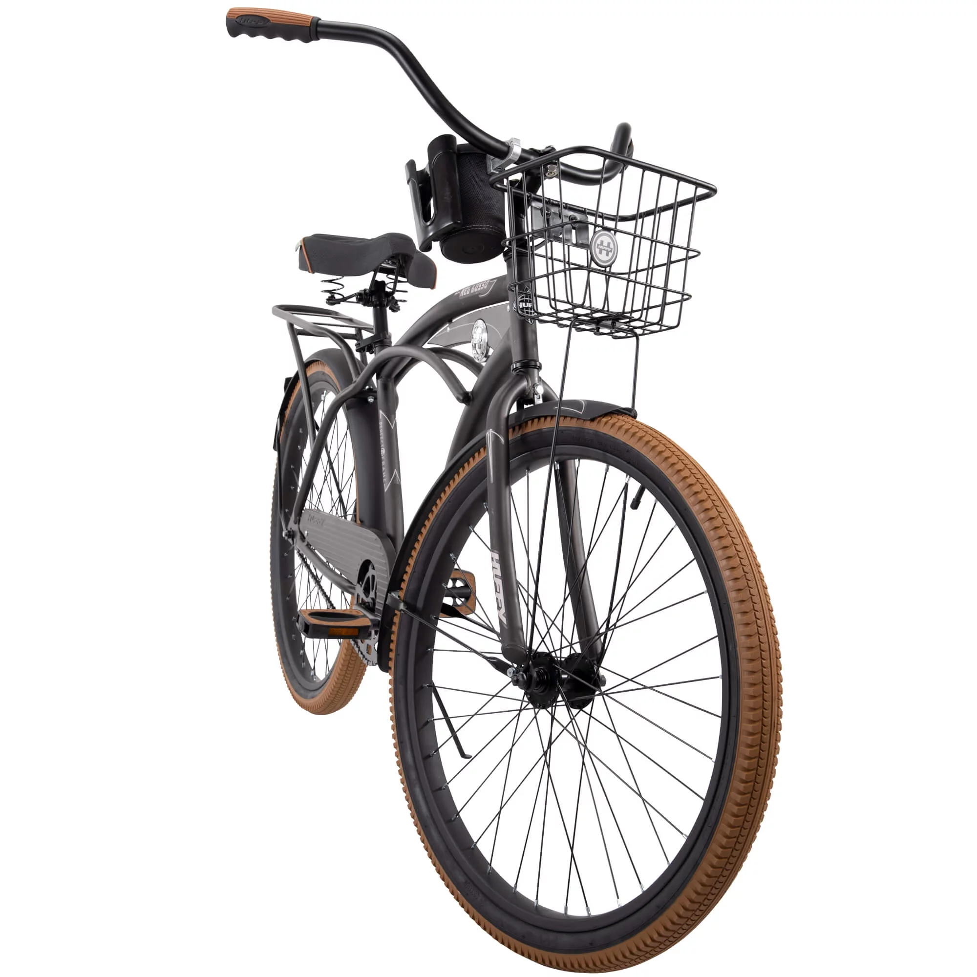 Huffy 26�� Nel Lusso Men's Cruiser Bike, Matte Black