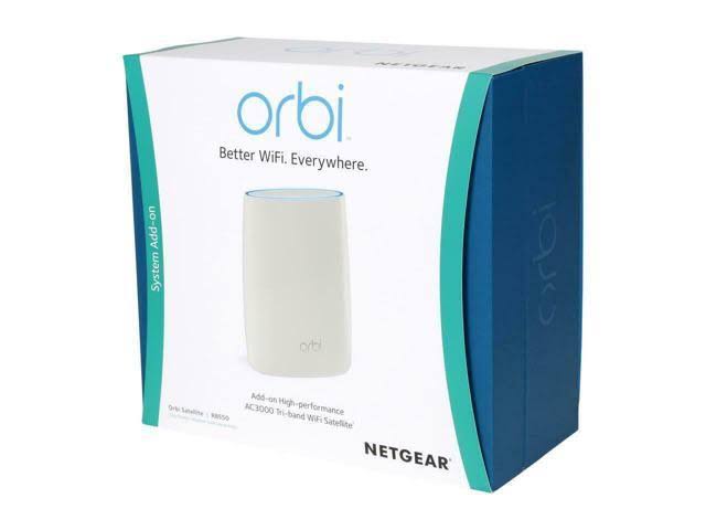 Netgear Orbi Rbs50 Add-On High-Performance AC3000 Tri-Band Wi-Fi Satellite - EXP