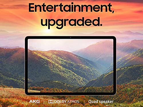 Samsung Galaxy Tab S7 w/Low Latency S Pen (128GB, 6GB RAM) 11.0" 120Hz Display, Snapdragon 865+, 8000mAh Battery, Wi-Fi Performance Tablet SM-T870 (64GB SD Bundle) (Renewed)