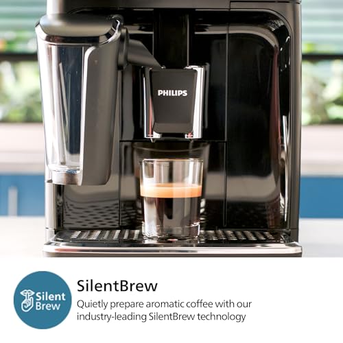 PHILIPS 3000 Series Fully Automatic Espresso Machine, LatteGo Milk Frother