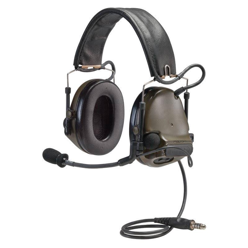 3M - 93434 Peltor Comtac III Ach Tactical Communication Headset MT17H682FB-47 GN Single Comm Headband (7000127658)