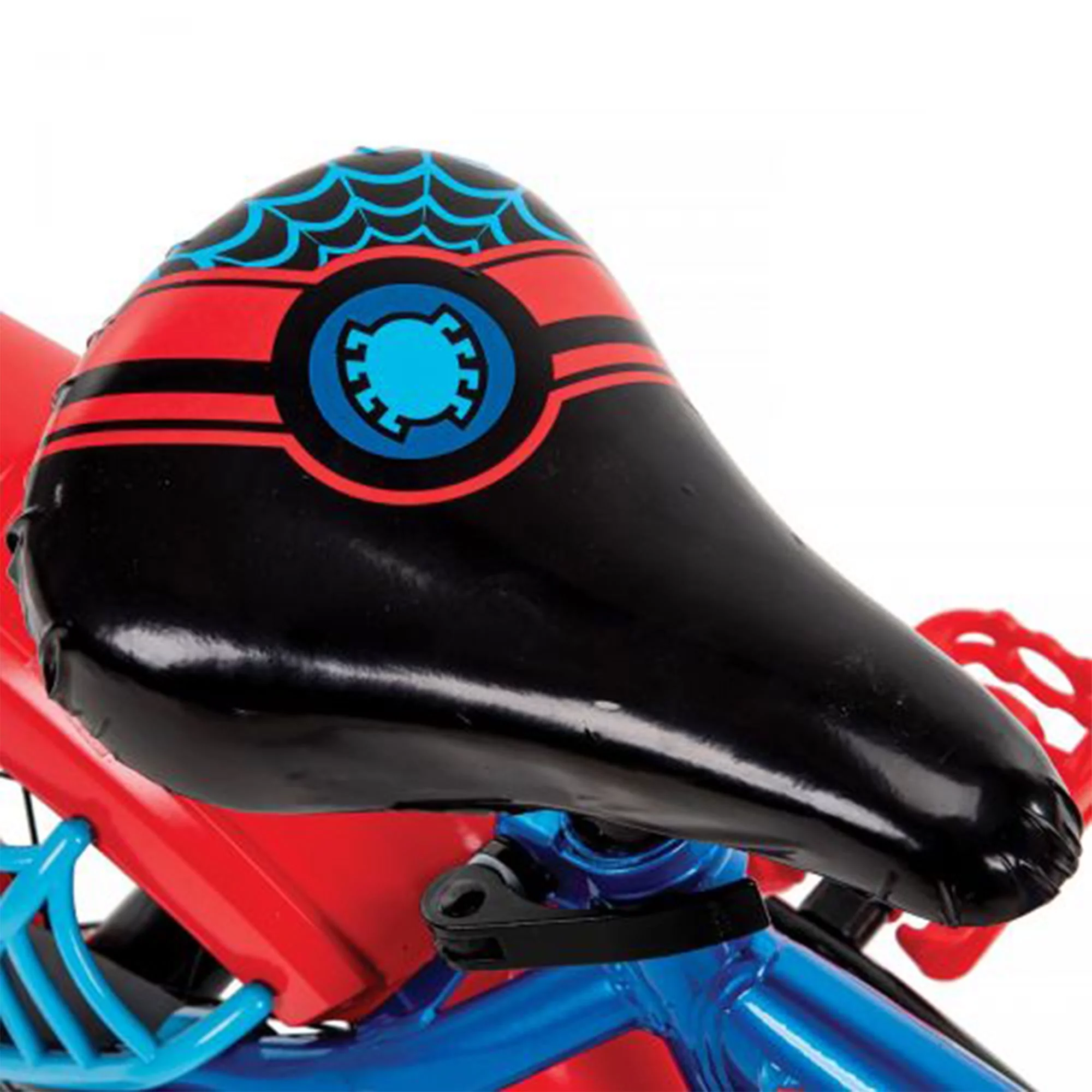 Huffy 12 Inch Marvel Spider-Man Kids First Bike with Training Wheels, Blue