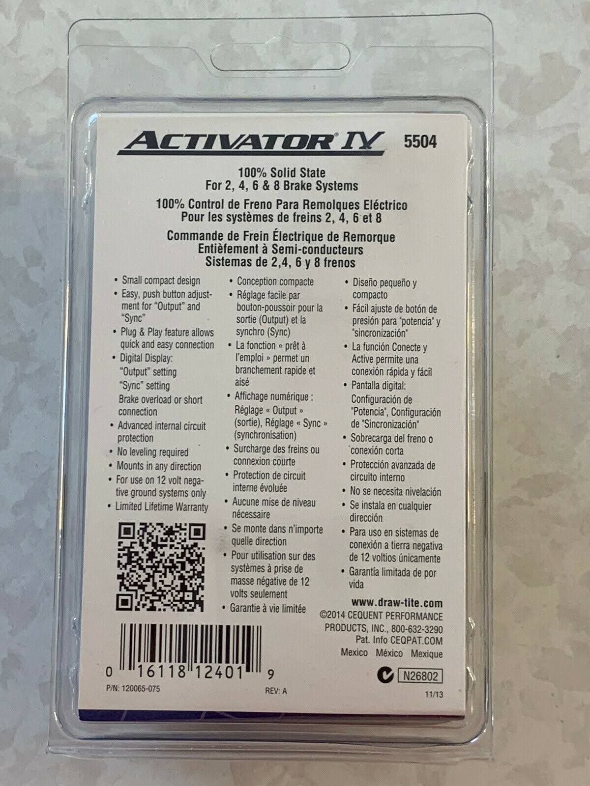 Draw tite 5504 Activator IV Electronic Brake Control